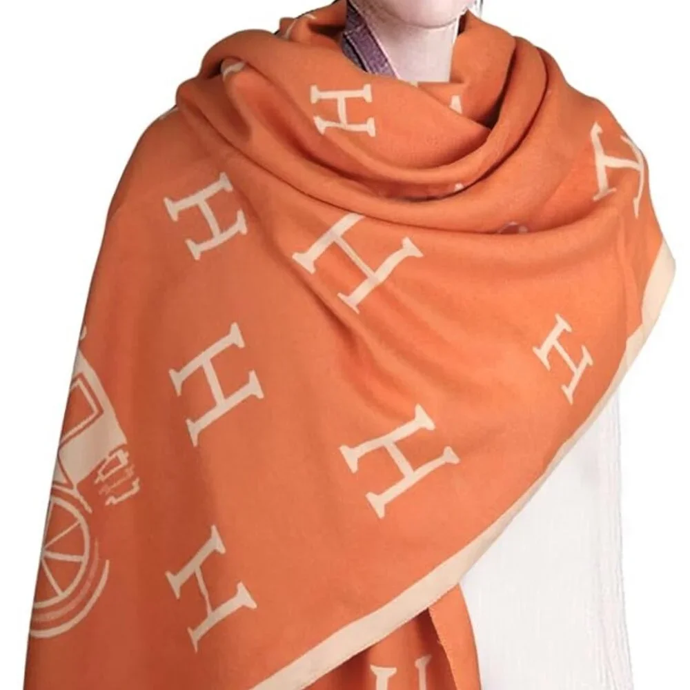 Neiman Marcus Luxury Pashmina Silky Shawl Wrap
